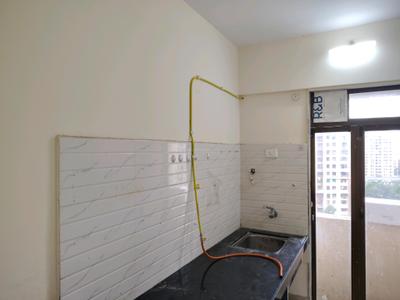 Kitchen Image of 450 Sq.ft 1 BHK Apartment / Flat for rent in Unique Greens, Kasarvadavali Thane for Rs. 17000