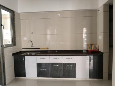 Kitchen Image of 1950 Sq.ft 3 BHK Apartment / Flat for rent in Shree Ram Avadh Highland, Bhadaj Ahmedabad for Rs. 25000