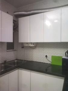 Kitchen Image of 700 Sq.ft 1 BHK Apartment / Flat for rent in Lajpat Nagar New Delhi for Rs. 45000