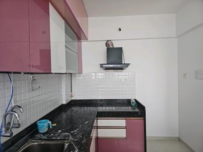 Kitchen Image of 868 Sq.ft 2 BHK Apartment / Flat for rent in Majestique Manhattan H Building, Wagholi Pune for Rs. 21000