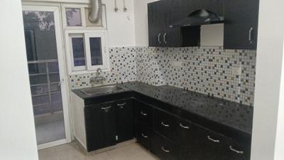 Kitchen Image of 1450 Sq.ft 2 BHK Apartment / Flat for rent in Gold Star Homes Phase II, Vrindavan Yojana Lucknow for Rs. 20000