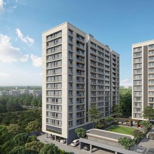 Image of 1280 Sq.ft 2 BHK Apartment / Flat for sale in Prestige Morar , Adajan, Surat for Rs. 5951000