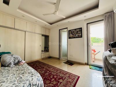 Bedroom Image of 1800 Sq.ft 3 BHK Builder Floor for sale in Malviya Nagar New Delhi for Rs. 44500000