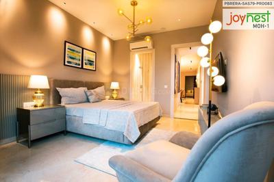 Bedroom Image of 1450 Sq.ft 3 BHK Apartment / Flat for sale in Trishla City, Nabha Zirakpur for Rs. 9100000