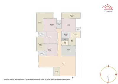 Image of 3316 Sq.ft 4 BHK Apartment / Flat for sale in Mana Foresta by Mana Projects Pvt Ltd, Carmelaram, Bengaluru for Rs. 53900000