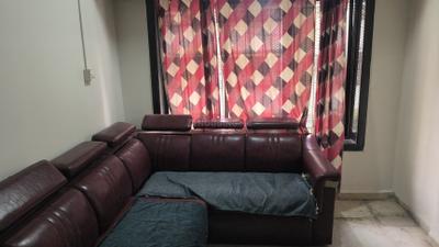 Living Room Image of 600 Sq.ft 1 BHK Apartment / Flat for rent in God Gifts Building, Lower Parel Mumbai for Rs. 50000