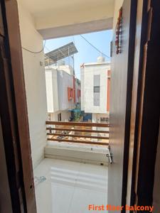 Balcony Image of 500 Sq.ft 2 BHK Duplex for sale in Shree Vallabh Bhumi Residency, Maneja Vadodara for Rs. 3800000