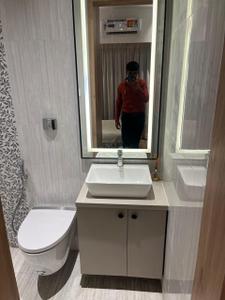 Bathroom Image of 610 Sq.ft 1 BHK Apartment / Flat for sale in The Baya Sunrise, Dadar East Mumbai for Rs. 22500000