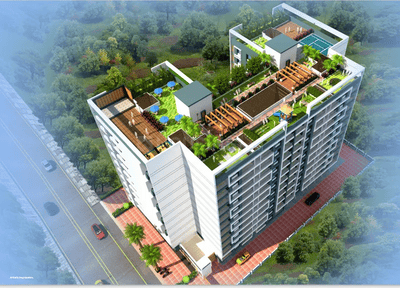 Image of 1020 Sq.ft 2 BHK Apartment / Flat for sale in Gobind Shree Ganesh Gracia, Kiwale, Pune for Rs. 6890000