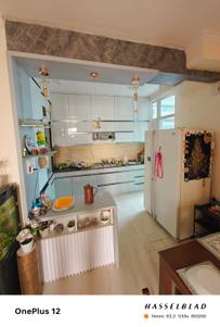 Kitchen Image of 1900 Sq.ft 3 BHK Apartment / Flat for rent in Omaxe The Palace, Gomti Nagar Lucknow for Rs. 50000