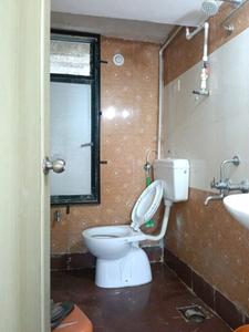 Common Bathroom Image of 800 Sq.ft 2 BHK Apartment / Flat for rent in Kasarvadavali Thane for Rs. 25000