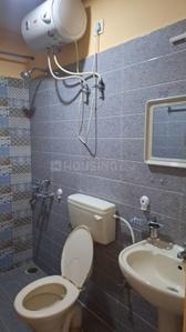 Bathroom Image of 680 Sq.ft 1 BHK Builder Floor for rent in Hulimavu Bengaluru for Rs. 18000