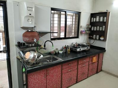 Kitchen Image of 1200 Sq.ft 3 BHK Duplex for rent in Narayan Gardens, New Alkapuri Vadodara for Rs. 50000