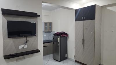 Bedroom Image of 530 Sq.ft 1 RK Apartment / Flat for rent in Karolan Ka Barh Jaipur for Rs. 15000