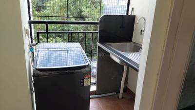 Kitchen Image of 1012 Sq.ft 2 BHK Apartment / Flat for rent in Hoysala Infantry Towers, Sanjaynagar Bengaluru for Rs. 45000
