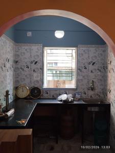 Kitchen Image of 1000 Sq.ft 3 BHK Apartment / Flat for sale in Nagerbazar Kolkata for Rs. 4200000