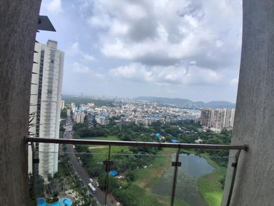Balcony Image of 550 Sq.ft 1 BHK Apartment / Flat for sale in Bhairaav Goldcrest Residency, Ghansoli Navi Mumbai for Rs. 12000000