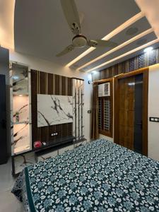 Bedroom Image of 650 Sq.ft 2 BHK Builder Floor for rent in Guru Ji Homes Part 2, Dwarka Mor New Delhi for Rs. 29900