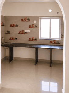 Kitchen Image of 2500 Sq.ft 5 BHK Apartment / Flat for sale in Baguiati Kolkata for Rs. 8900000