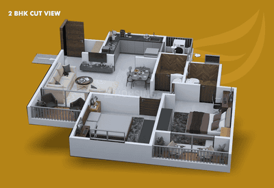 Image of 860 Sq.ft 2 BHK Apartment / Flat for sale in Shree Bhagwati Panache Flora, Ravet, Pune for Rs. 7100000
