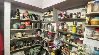 Kitchen Image of 1800 Sq.ft 3 BHK Apartment / Flat for sale in Shahibaug Ahmedabad for Rs. 7500000
