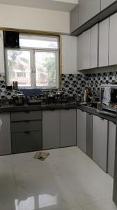 Kitchen Image of 950 Sq.ft 3 BHK Apartment / Flat for rent in Borivali West Mumbai for Rs. 75000