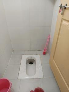 Common Bathroom One Image of 750 Sq.ft 1 BHK Apartment / Flat for rent in Torun Kamdhenu Estate CHS, Hadapsar Pune for Rs. 28000
