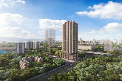 Image of 1593 Sq.ft 3 BHK Apartment / Flat for sale in K Raheja Antares Tower A, Kanjurmarg West, Mumbai for Rs. 40700000