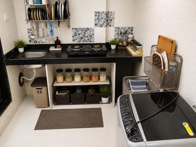 Kitchen Image of Visava Home B in Kopar Khairane, Navi Mumbai
