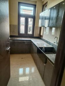 Kitchen Image of 1250 Sq.ft 2 BHK Builder Floor for rent in Malviya Nagar Jaipur for Rs. 20000