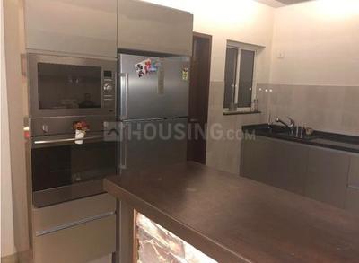 Kitchen Image of 1100 Sq.ft 2 BHK Apartment / Flat for rent in Godrej Infinity, Mundhwa Pune for Rs. 45000