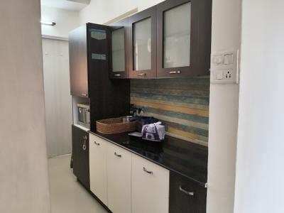 Kitchen Image of 1425 Sq.ft 3 BHK Apartment / Flat for rent in G Corp Bellagio, Thane West Thane for Rs. 50000