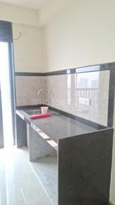 Kitchen Image of 1014 Sq.ft 2 BHK Apartment / Flat for rent in DSS Mahavir Spring, Thane West Thane for Rs. 50000