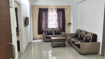 Living Room Image of 850 Sq.ft 1 BHK Apartment / Flat for rent in Surya Kiran Aakash Homes, Ujala Circle Ahmedabad for Rs. 20999
