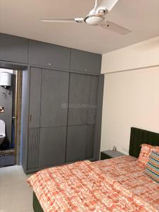 Bedroom Image of 1300 Sq.ft 3 BHK Apartment / Flat for rent in Shivalik Green View, Shantigram Ahmedabad for Rs. 80000