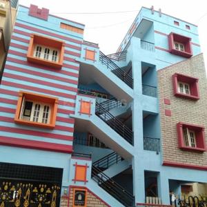 Building Image of 600 Sq.ft 2 BHK Builder Floor for rent in Andrahalli Bengaluru for Rs. 5500