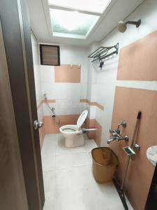 Bathroom Image of 1100 Sq.ft 2 BHK Apartment / Flat for rent in Pal Surat for Rs. 26000