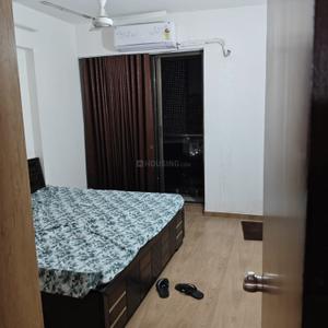 Bedroom Image of 1869 Sq.ft 3 BHK Apartment / Flat for rent in Pramukh Trinity, Sargasan Gandhinagar for Rs. 28000
