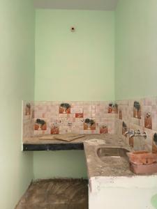 Kitchen Image of 620 Sq.ft 1 BHK Independent House for sale in New Mansarovar Park, Bamheta Village Ghaziabad for Rs. 3700000