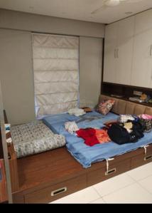 Bedroom Image of 1750 Sq.ft 3 BHK Penthouse for rent in Pacifica Reflections, Vaishno Devi Circle Ahmedabad for Rs. 45000