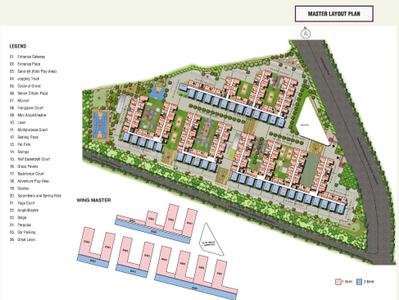 Image of 860 Sq.ft 2 BHK Apartment / Flat for sale in Nebula Aavaas, Bachupally, Hyderabad for Rs. 6200000