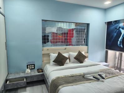 Bedroom Image of 1385 Sq.ft 3 BHK Apartment / Flat for sale in Gala Eternia, Thaltej Ahmedabad for Rs. 16000000