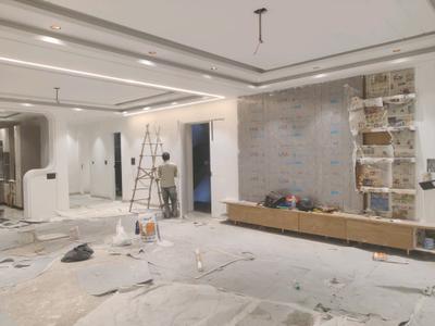 Living Room One Image of 4050 Sq.ft 4 BHK Builder Floor for sale in Green Field Colony Faridabad for Rs. 33500000