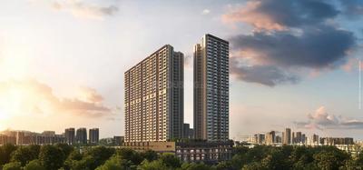 Image of 1235 Sq.ft 2 BHK Apartment / Flat for sale in Godrej Elaris, Mundhwa, Pune for Rs. 17100000