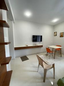 Hall Image of 1000 Sq.ft 1 BHK Apartment / Flat for rent in Mahalakshmi Nagar Indore for Rs. 18000