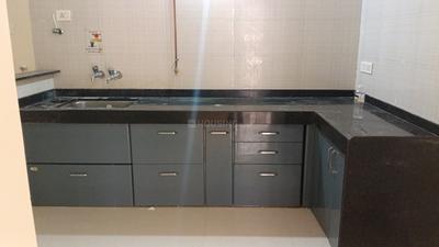 Kitchen Image of 1100 Sq.ft 2 BHK Apartment / Flat for rent in Nyati Elan, Wagholi Pune for Rs. 23000