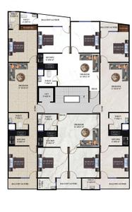Image of 850 Sq.ft 2 BHK Apartment / Flat for sale in Noida Extension, Greater Noida for Rs. 3950000