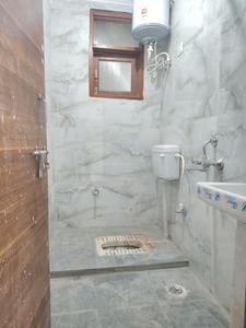 Common Bathroom One Image of 900 Sq.ft 3 BHK Builder Floor for sale in Khanpur New Delhi for Rs. 5900000