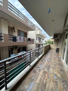 Balcony Image of 1200 Sq.ft 1 BHK Builder Floor for rent in Sector 40 Gurgaon for Rs. 37000