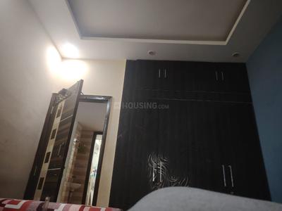 Bedroom Image of 850 Sq.ft 2 BHK Builder Floor for rent in DDA Akshardham Apartments, Sector 19 Dwarka New Delhi for Rs. 32000